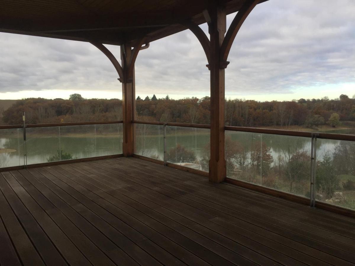 La Decouverte, Jacuzzi, Sauna, Et Terrasse Avec Vue Sur Lac A La Campagne Entre Toulouse Et Auch Villa Catonvielle Екстериор снимка