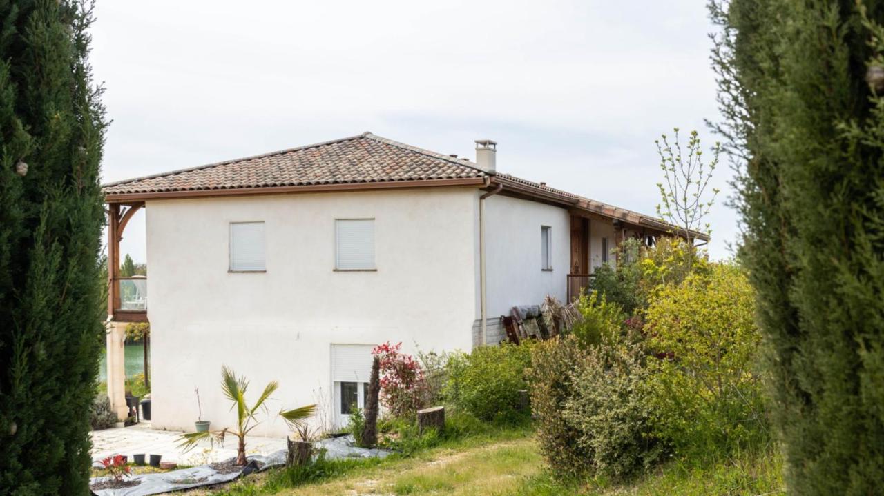 La Decouverte, Jacuzzi, Sauna, Et Terrasse Avec Vue Sur Lac A La Campagne Entre Toulouse Et Auch Villa Catonvielle Екстериор снимка